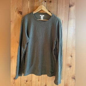 Hiroshi KATO they drill double knit in Military Green